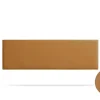 Moonia Tête de Lit Tapisée NOVA Simili cuir 145x50x5 cm - Marron Clair -