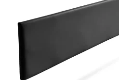 Moonia Tête de Lit Tapisée NOVA Simili cuir 160x50x5 cm - Noir - Outlet