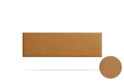 Moonia Tête de Lit Tapisée NOVA Simili cuir 170x50x5 cm - Marron Clair - Hot