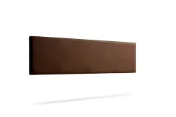 Moonia Tête de Lit Tapisée NOVA Simili cuir 145x50x5 cm - Marron -