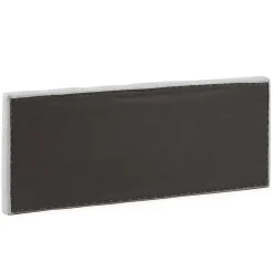 Vs Venta-Stock Tête de lit tapissée Creta 160x60 cm Couleur Gris, 8 cm d'épaisseur