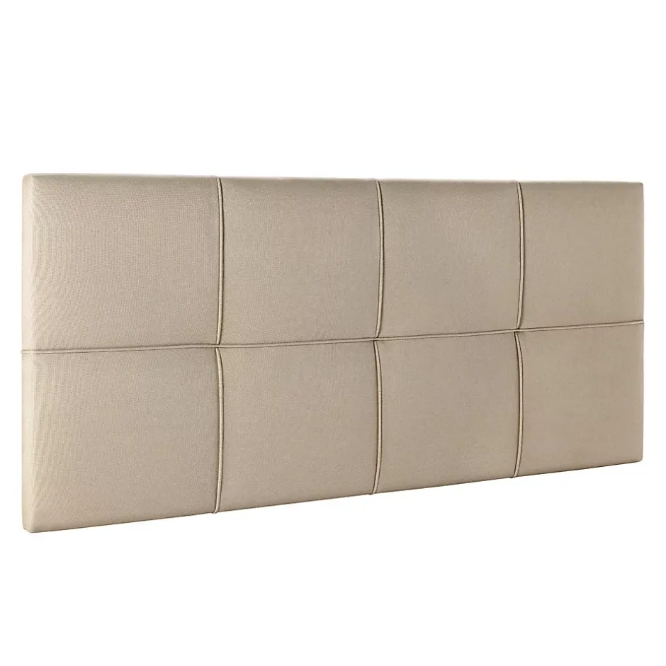 Vs Venta-Stock Tête de lit tapissée Sicilia 160x60 cm Beige Outlet