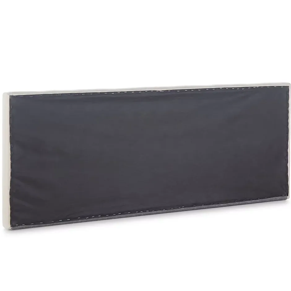 Vs Venta-Stock Tête de lit tapissée Tagomago 160x60 cm de Lin Naturel, 8 cm d'épaisseur Sale