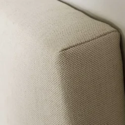 Vs Venta-Stock Tête de lit tapissée Tagomago 160x60 cm de Lin Naturel, 8 cm d'épaisseur Sale