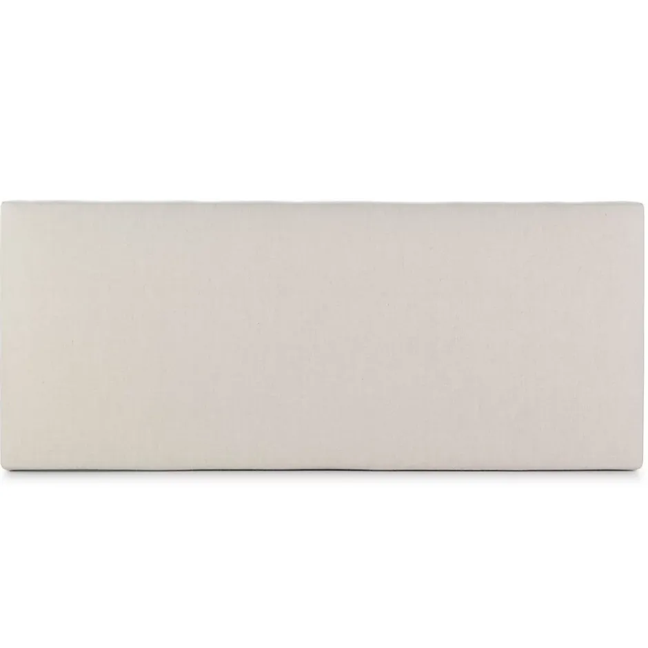 Vs Venta-Stock Tête de lit tapissée Tagomago 160x60 cm de Lin Naturel, 8 cm d'épaisseur Sale