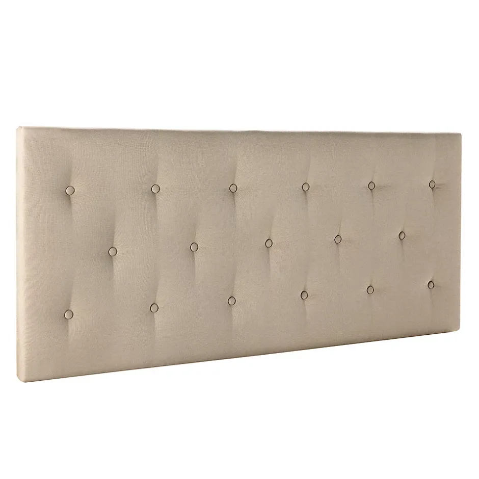 Vs Venta-Stock Tête de lit tapissée Turin 160x60 cm Beige Discount