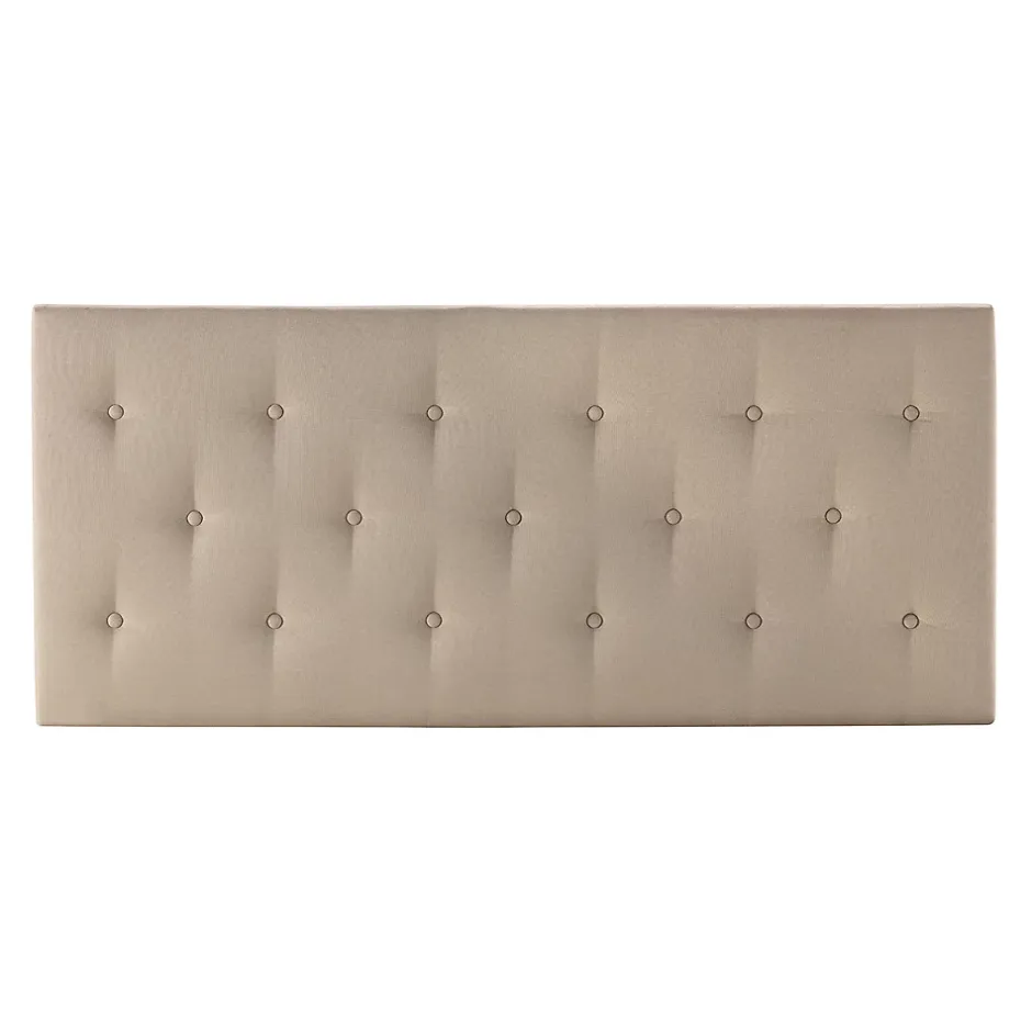 Vs Venta-Stock Tête de lit tapissée Turin 160x60 cm Beige Discount