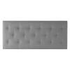 Vs Venta-Stock Tête de lit tapissée Turin 140x60 cm Gris Sale