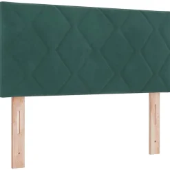 Vidaxl Tête de lit Vert foncé 90 cm Velours New