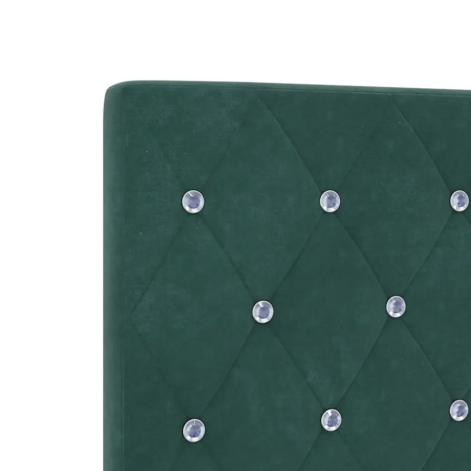 Vidaxl Tête de lit Vert foncé 80 cm Velours