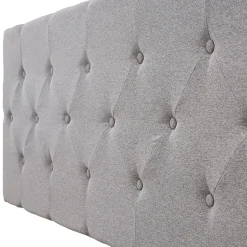 Teeno Tête de lit 140x60 cm, Épaisseur 8 cm, gris Outlet