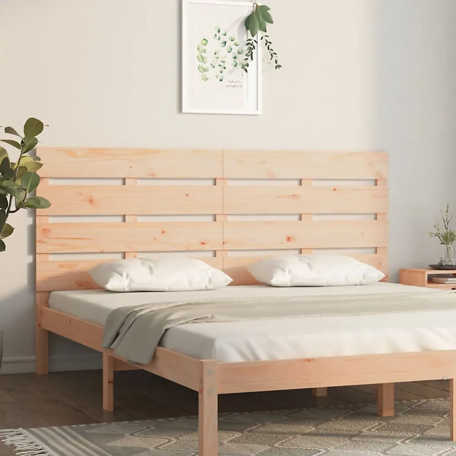 Vidaxl Tête de lit 160x3x80 cm Bois massif de pin