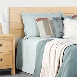 Venprodin - Tête de lit en bois 150 cm Magda 156X45 Miel - Chêne