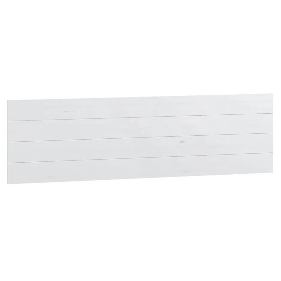 Venprodin - Tête de lit en bois 150 cm Magda 156x45 blanc
