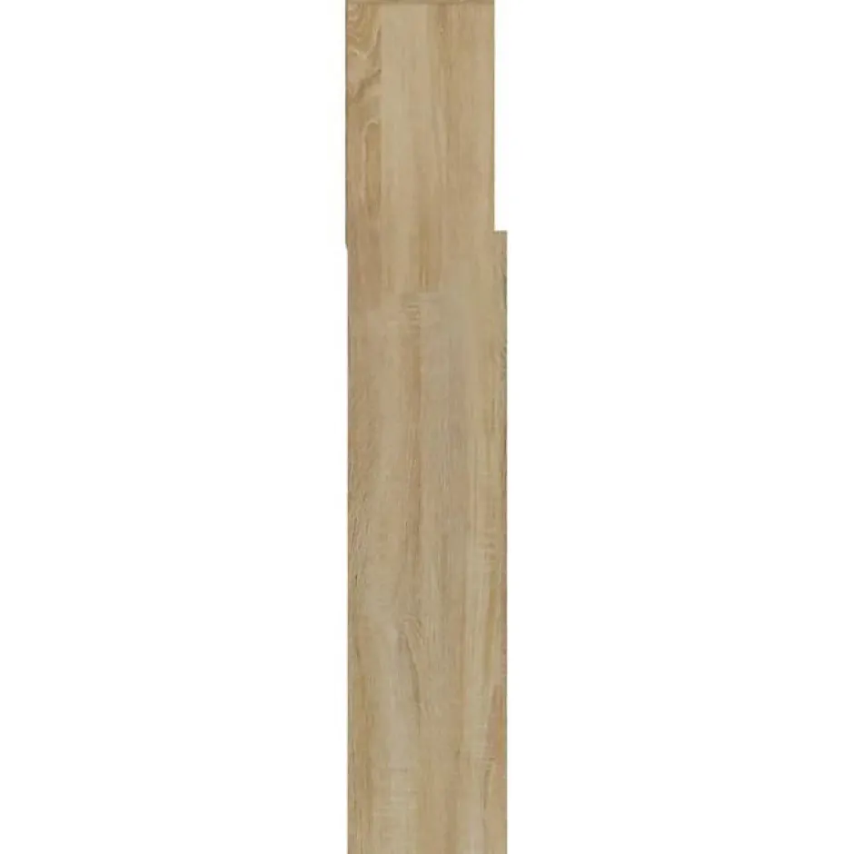Vidaxl Armoire de tête de lit Chêne sonoma 180x19x103,5 cm 811883