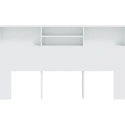 Vidaxl Armoire de tête de lit Blanc 180x19x103,5 cm 811880 Hot