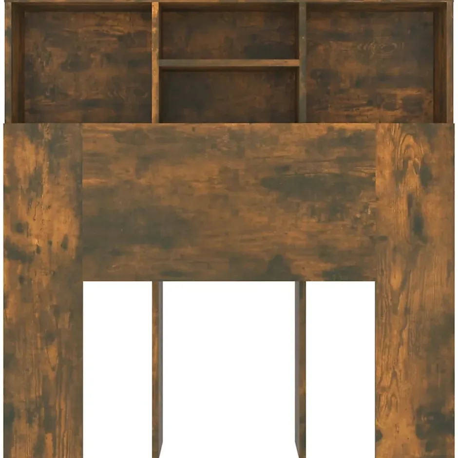 Vidaxl Armoire de tête de lit Blanc brillant 120x19x103,5 cm Best