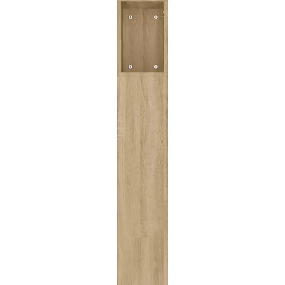 Vidaxl Armoire de Tête de Lit Murale Meuble de Chambre à Coucher Tête de Lit avec Rangement Accessoire de Lit Intérieur 811946 Hot