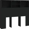 Vidaxl Armoire de tête de lit Blanc 120x19x103,5 cm New