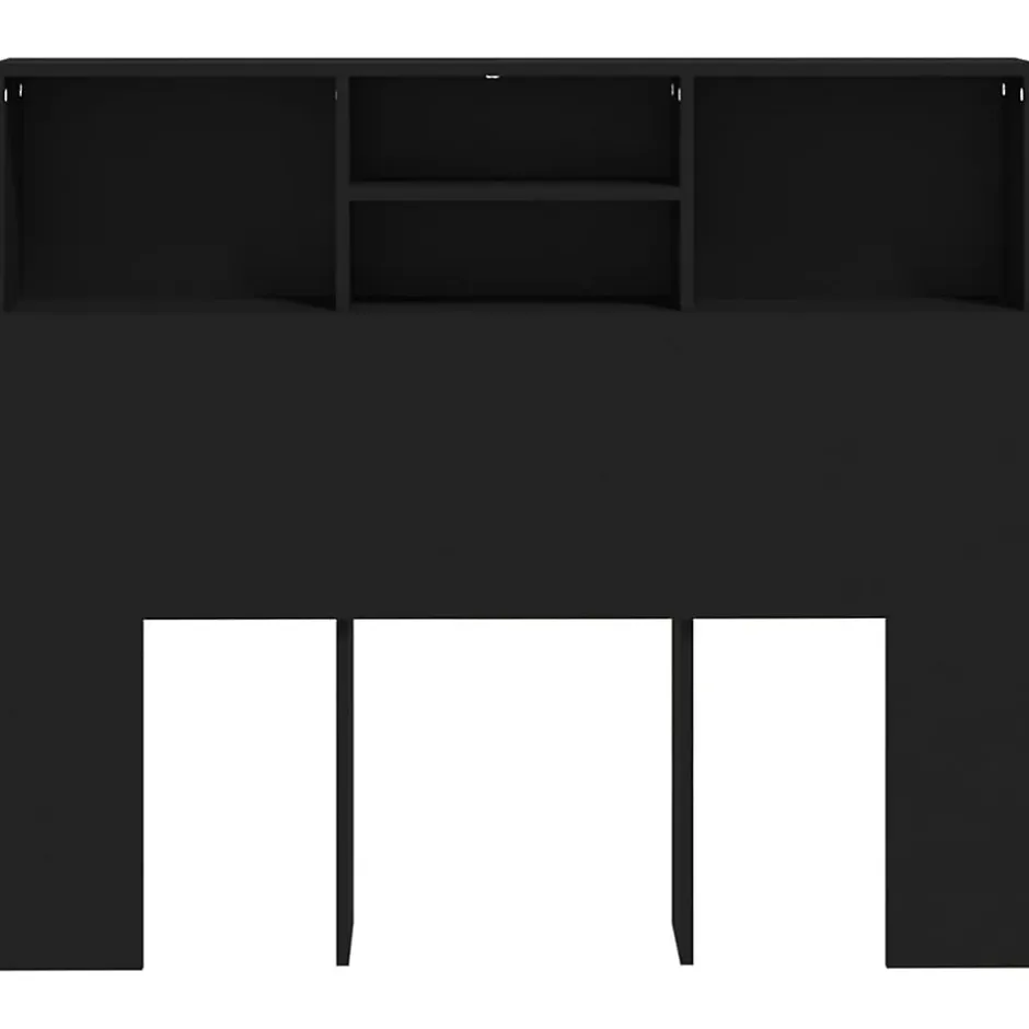 Vidaxl Armoire de tête de lit Blanc 120x19x103,5 cm New
