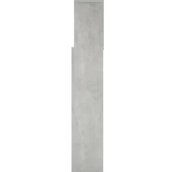 Vidaxl Armoire de tête de lit Gris béton 160x19x103,5 cm 811875