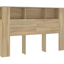 Vidaxl Armoire de tête de lit Chêne sonoma 160x18,5x104,5 cm 811937