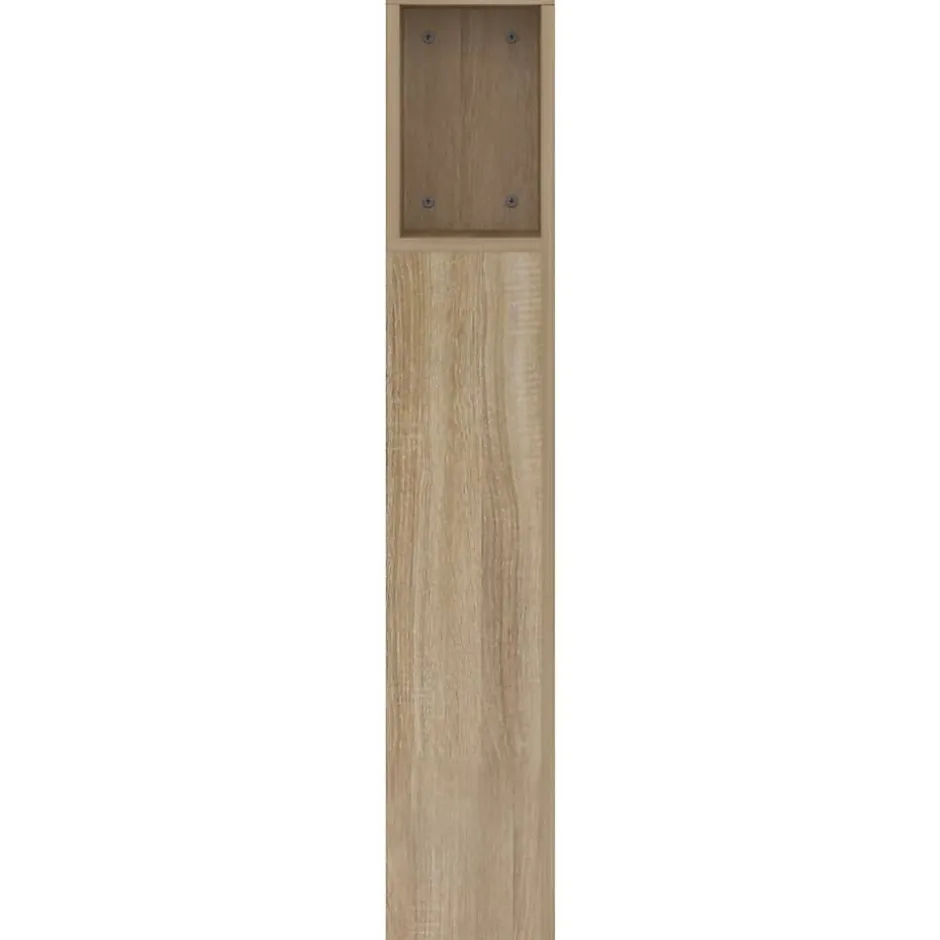 Vidaxl Armoire de tête de lit Chêne sonoma 160x18,5x104,5 cm 811937