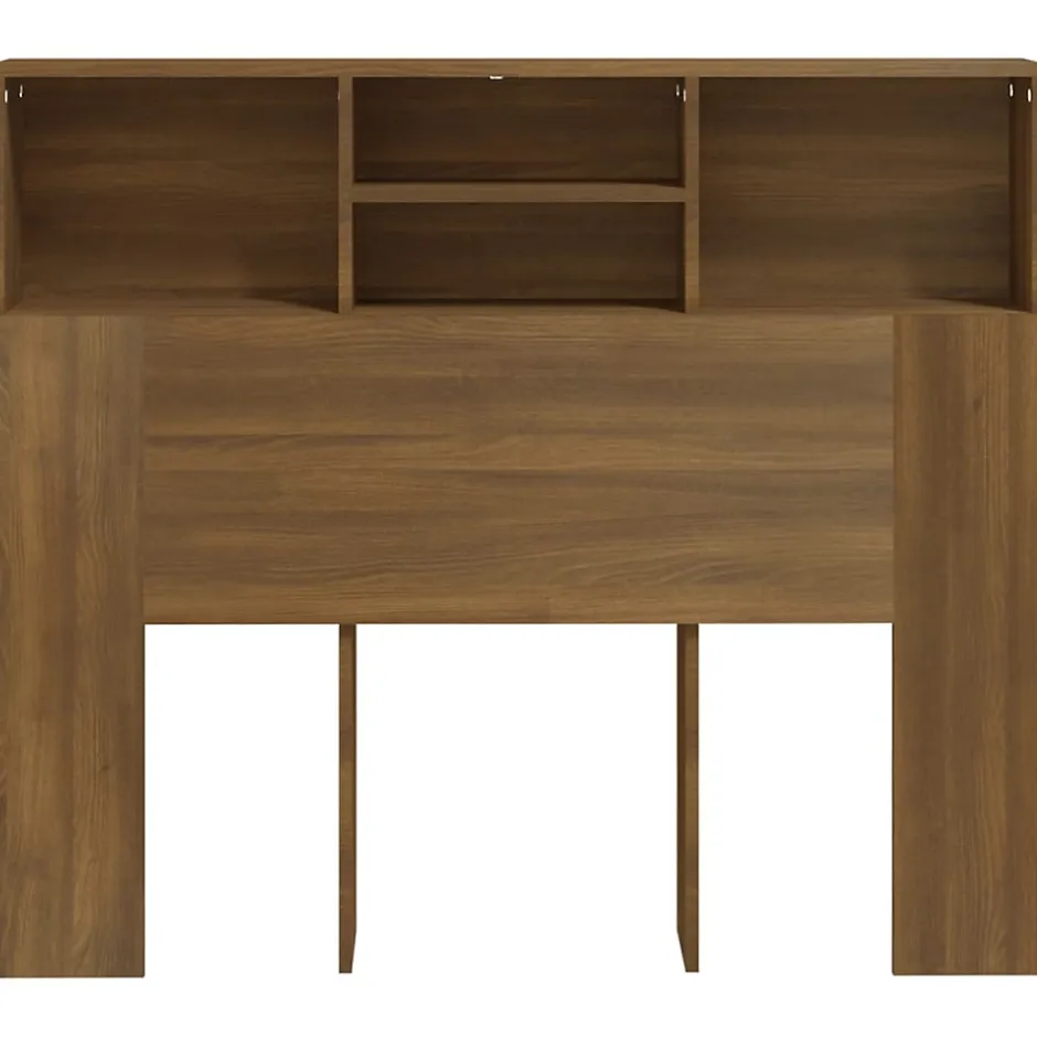 Vidaxl Armoire de tête de lit Sonoma gris 120x19x103,5 cm Best