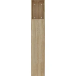 Vidaxl Armoire de tête de lit Chêne sonoma 220x18,5x104,5 cm 811964