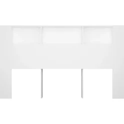Vidaxl Armoire de tête de lit Blanc 180x18,5x104,5 cm 811943 Clearance