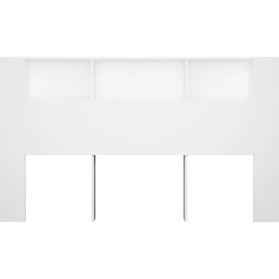 Vidaxl Armoire de tête de lit Blanc 180x18,5x104,5 cm 811943 Clearance