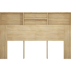 Vidaxl Armoire de tête de lit Chêne sonoma 160x19x103,5 cm 811874