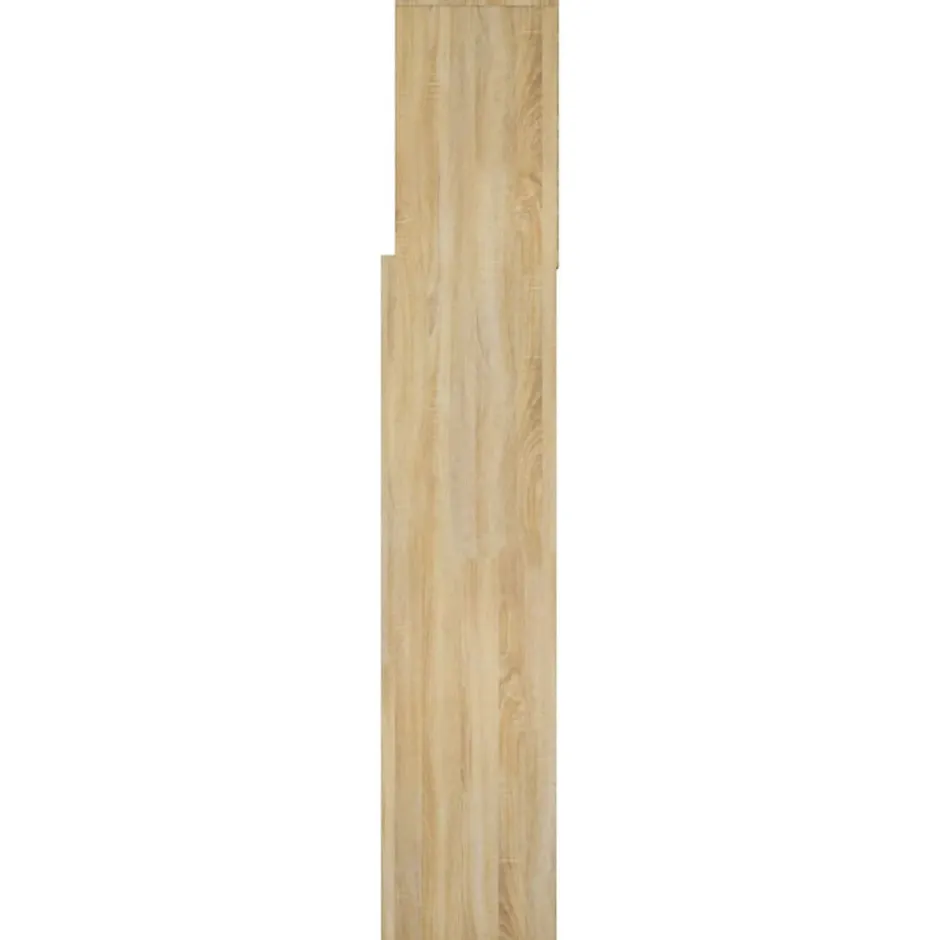 Vidaxl Armoire de tête de lit Chêne sonoma 160x19x103,5 cm 811874
