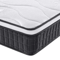 Vidaxl Matelas à ressorts bonnell moyen 160x200 cm 3206388 Online
