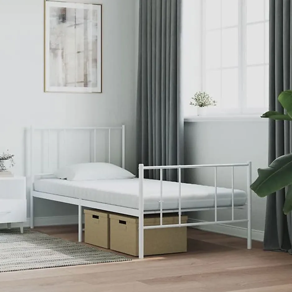 Vidaxl Matelas en mousse blanc 80x200 cm 7 zones dureté 20 ILD,matelas de lit,matelas rafraîchissant,matelas souple,356349 Best