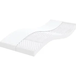 Vidaxl Matelas en mousse blanc 100x200 cm 7 zones dureté 20 ILD 356353 Sale