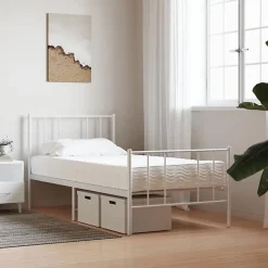 Vidaxl Matelas en mousse blanc 90x190 cm dureté H2 H3,matelas de lit,matelas rafraîchissant,matelas souple,matelas 356339 Sale