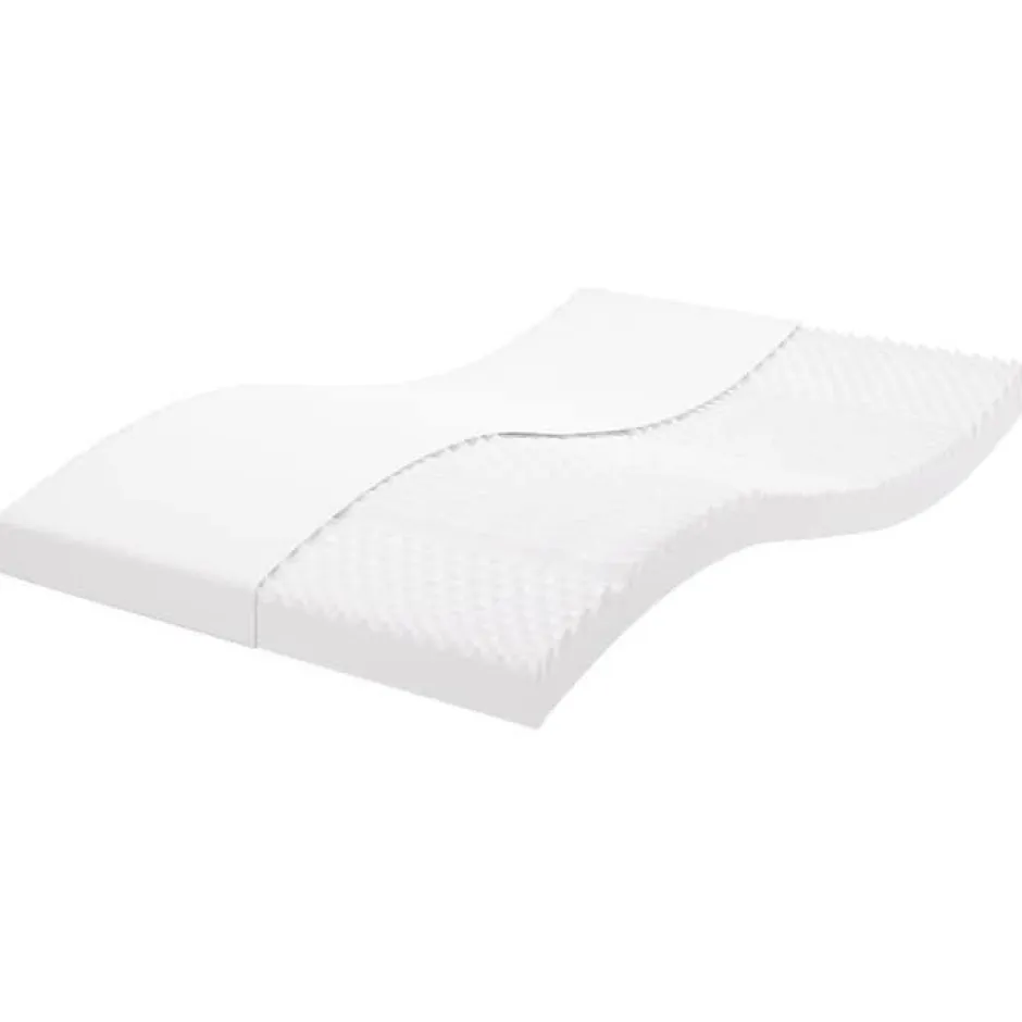 Vidaxl Matelas en mousse blanc 140x200 cm 7 zones dureté 20 ILD,matelas de lit,matelas de lit de jour,matelas en mousse 356356 Online