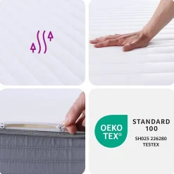 Vidaxl Matelas en mousse moyennement doux 140x190 cm 373010 Hot