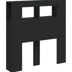 Vidaxl Tête de Lit à LED, Tête de Cadre de Lit, Accessoire de Lit Simple, Meuble de Chambre à Coucher Maison Intérieur, Noir 83733 New