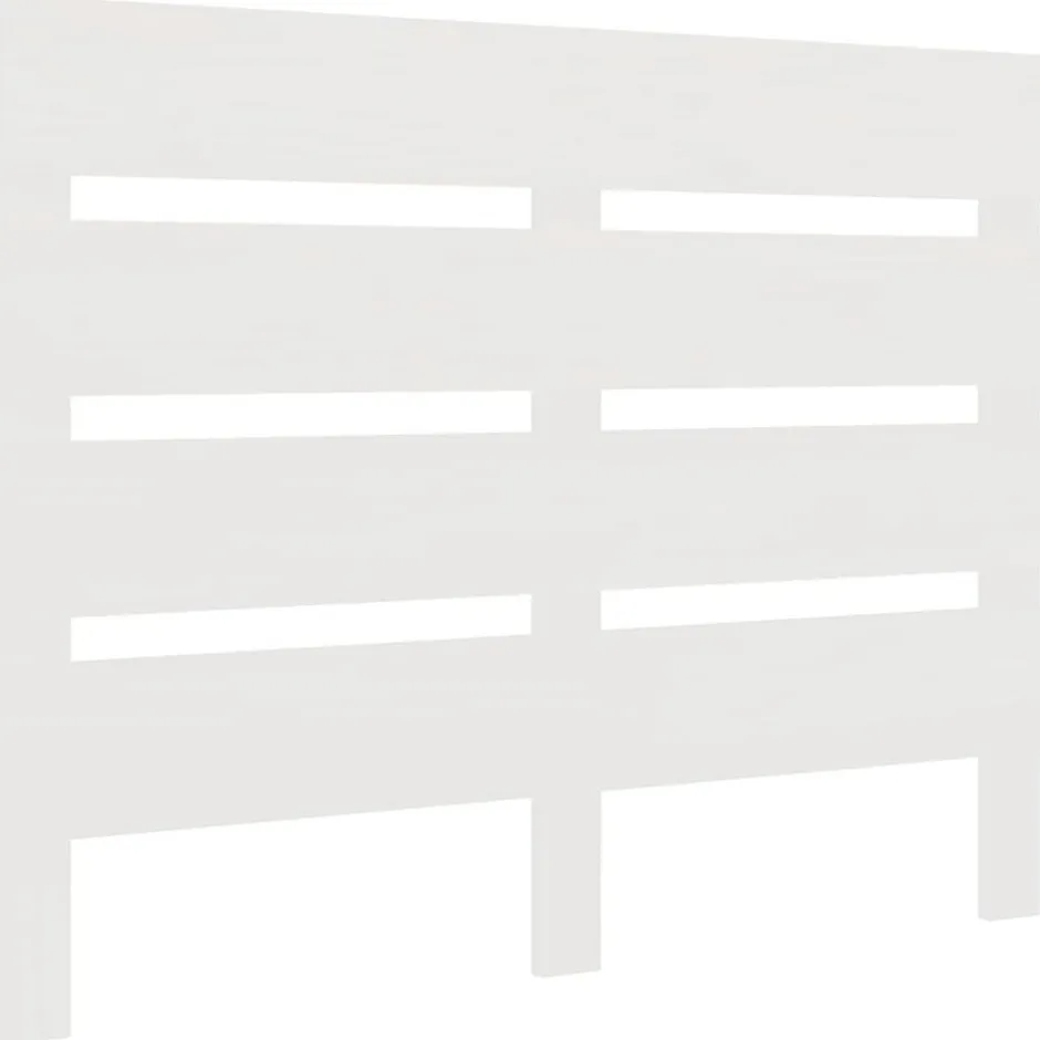 Vidaxl Tête de lit Blanc 90x3x80 cm Bois massif de pin821328 Best