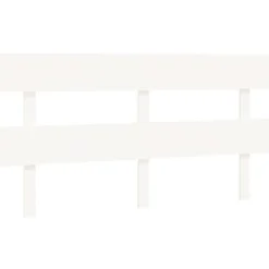 Vidaxl Tête de lit Blanc 164x3x81 cm Bois massif de pin 819081 New