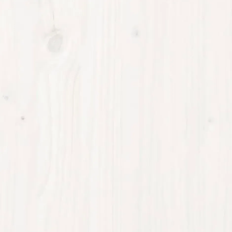 Vidaxl Tête de lit Blanc 164x3x81 cm Bois massif de pin 819081 New