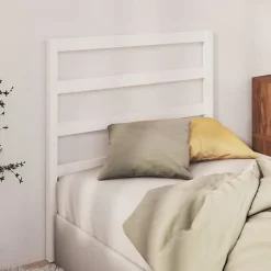 Vidaxl Tête de lit Blanc 95x4x100 cm Bois massif de pin822233