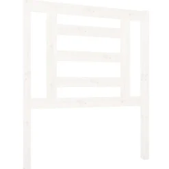 Vidaxl Tête de lit Blanc 81x4x100 cm Bois massif de pin 818796 Sale