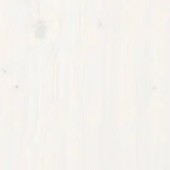 Vidaxl Tête de lit Blanc 93,5x3x81 cm Bois massif de pin 819051