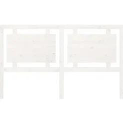 Vidaxl Tête de lit Blanc 165,5x4x100 cm Bois massif de pin 817951