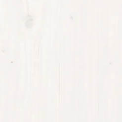 Vidaxl Tête de lit Blanc 165,5x4x100 cm Bois massif de pin 817951