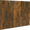 Vidaxl Tête de lit Chêne fumé 120x1,5x80 cm Bois d'ingénierie 816970 Hot