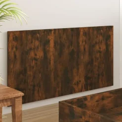 Vidaxl Tête de lit Chêne fumé 160x1,5x80 cm Bois d'ingénierie 816973